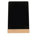 thumbnail image 1 of MasteelfCA Reusable Chalk Board Small Chalkboard Sign Message Board Sign with Base (A6 Size), 1 of 8