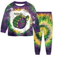 thumbnail image 1 of 2 Piece Pyjamas Set For Boys And Girls T Shirt And Pants Outfit For Kids Carnival Party, 1 of 3