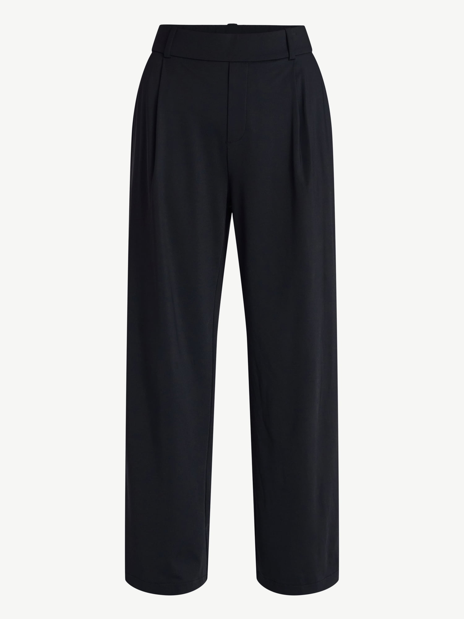 Avia Women's and Women's Plus Pleated Interlock Pants, 29.5" Inseam, Sizes XS-4X