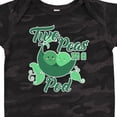 thumbnail image 4 of Inktastic Two Peas in a Pod with Faces Boys or Girls Baby Bodysuit, 4 of 5
