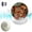 White, variant on 3D Crystal Memory Orb Video Player with Bluetooth Speaker, 3.15 Inch Rechargeable Photo Display Sphere, Digital Clock for Anniversary Father's Day Graduation Birthday Wedding Gift