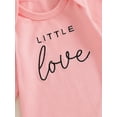 thumbnail image 7 of Suealasg Newborn Boys Fall Outfits 3Pcs Baby Boys Clothes Set Long Sleeve Letters Romper Long Pants Hat 3 6 9 12 Months Infant Boys Autumn Clothing, 7 of 7