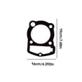 thumbnail image 3 of Kit de juntas de la cabeza de reconstrucción superior Rebuild Portátil Reemplace las juntas de Motorbike desmontable Reemplazo de piezas ATV para ATC200ES ATC200M ATC200S Inevent VI002176-00, 3 of 5