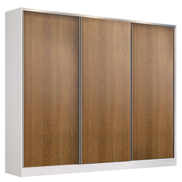 Ropero Closet Madesa 3 Puertas B/M MDF