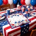 thumbnail image 5 of 50 Pcs Memorial Day Floral Napkins - 4th of July Patriotic Party Supplies, Independence Day & Veterans Day Party Decor (A), 5 of 6