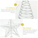 thumbnail image 3 of 1 UNID Árbol de Navidad Topper Forma de estrella luminosa Decoración de Treetop para Party Party, 3 of 5