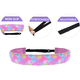 thumbnail image 3 of Diadema floral fina ajustable antideslizante para niñas, diademas bohemias para niños, diademas de moda para adolescentes, lindos accesorios florales para el cabello para niñas, 3 of 5