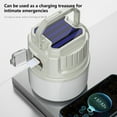 thumbnail image 4 of Hvmvliv Outdoor Solar Lights Led Camping Lantern Rechargeable, 4 Light Modes, 3000Mah Power, Lantern for Emergency, Power Outages, Home White Light, 4 of 9