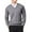 Gray, variant on Long Sleeve Shirts for Men Mens Shirts Men's Autumn And Winter Long Sleeved V Neck Solid Casual Loose Fitting Pullover Sweater Mens T-Shirts Shirts for Men Polyester Black Xl