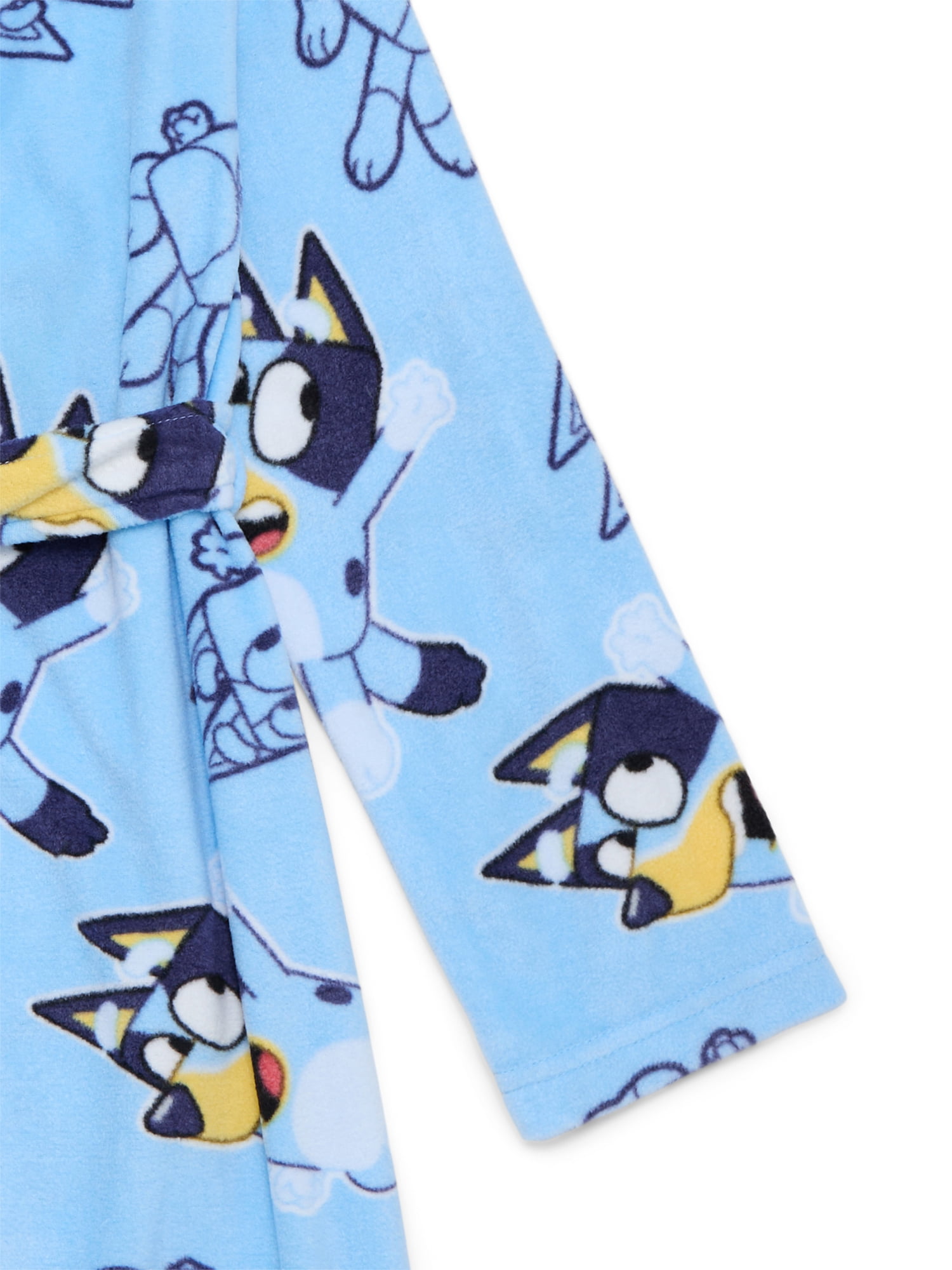Bluey Girls Holiday Fleece Robe, Sizes 4-12
