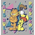 thumbnail image 2 of Boy's Garfield Cats Rule Dogs Drool  Graphic T-Shirt, 2 of 5