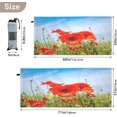 thumbnail image 3 of Coolnut Beach Towels Leaves Poppy Camping Towels Sand Free Beach Towel, 30"x60" Large Beach Towels Quick Dry Bath Travel Towels Pool Yoga Beach Mat for Men Women, 3 of 6