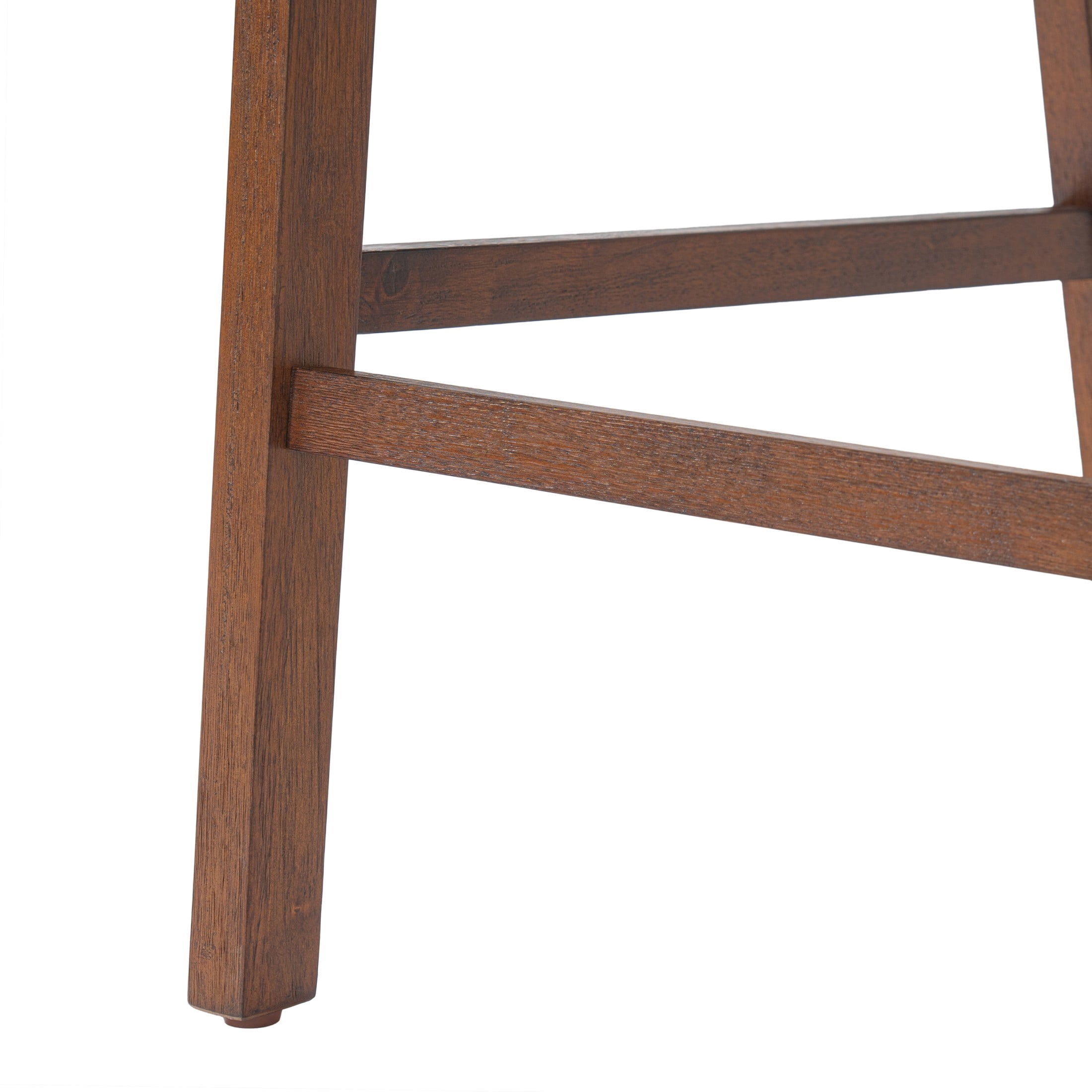 Christopher Knight Home Modern Upholstered Counter Stools, Rubberwood Frame, Walnut, Set of 2