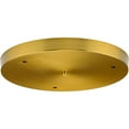 thumbnail image 3 of Progress Lighting, Canopy Accessory, 3 Lights, Pendant, Brushed Bronze, Round., 3 of 8