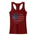 thumbnail image 4 of Fznquz Summer Tops for Women 2025 Trendy Independence Day 4th of July American Flag Sleeveless Crew Neck Soft Fashion Red Maternity Tank Top, 4 of 4