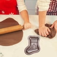 thumbnail image 2 of Uhnauch Christmas Boots Shape Mini Cake Pan Pie Molds,Cake Non Stick Bakeware For Christmas Cake Chocolate Fondant Sweets Baking Molds, 2 of 9