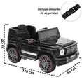 thumbnail image 4 of Camioneta Montable Eléctrica AMG Mercedes Benz G-63 para Niños 12V Bluetooth Apto a partir de 3 años Soporta Hasta 35 kg - Negro, 4 of 7