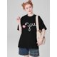 thumbnail image 1 of Camiseta romántica exclusiva de San Valentín con estampado de corazón "ME YOU", 100 %, cuello redondo informal, tejido de punto ligero y cómodo, con diseño de pétalos de rosa, para parejas, ideal para, 1 of 8