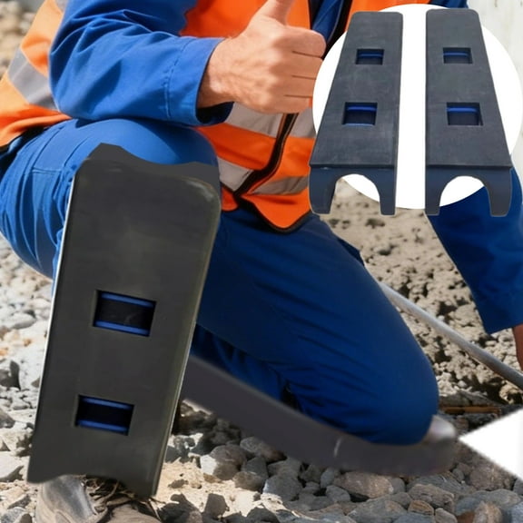 2026 Crawler Climber Knee Pads, Self-Supporting Kneepads, Adjustable Foam Support Pads, for Attic Crawling & Joist Navigation, Lightweight Work Kneepads with Secure Wrap Straps(Gray,2PC)