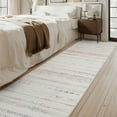 thumbnail image 3 of VUNATE 2'x8' Boho Runner Rug Machine Washable Rug Modern Moroccan Soft Carpet Neutral Geometric Distressed Non-Slip Rubber Backing Hallway Runner Rug for Kitchen Entryway Bedroom Laundry Colorful, 3 of 6