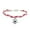 K, variante sur SIfdSeng Bracelets Breloques de Soccer Cadeaux de Fête Noir Rouge Blanc Brun Bracelets de Poignet Perles Réglables Bracelet Boule Inspirant pour Ados Adultes Sport Anniversaire Bracelet de Soccer en Moissanite