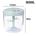 thumbnail image 2 of Hweilai Powerful Handheld Blender Processor Chops Vegetables Fruits Nuts Onion Garlic Salad for Kitchen, 2 of 5