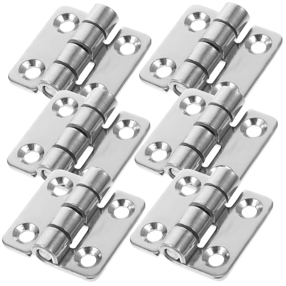 BERTDOMD 2Pcs Metal Gate Hinges Replacement Barn Door Hinges Garage Door Hinges Replacement Hinges