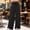 Black, variant on Nhthy Women's Summer Casual Straight Leg Long Pants, Solid Loose Fit Breathable Full Length Trousers for Everyday Outfits Navy S