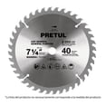 thumbnail image 1 of Disco Sierra P/madera 7-1/4 60 Dientes C5/8 Pretul Pretul ST-760P, 1 of 2