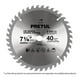 thumbnail image 1 of Disco Sierra P/madera 7-1/4 60 Dientes C5/8 Pretul Pretul ST-760P, 1 of 2