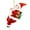 Red, variant on Musical Climbing Santa Claus Figurine - Electric Christmas Ornament for Ropes & Beads, Festive Holiday Gift Decoration, Cute Santa Climber, Perfect for Christmas Decor, Red, 3.94*9.06in