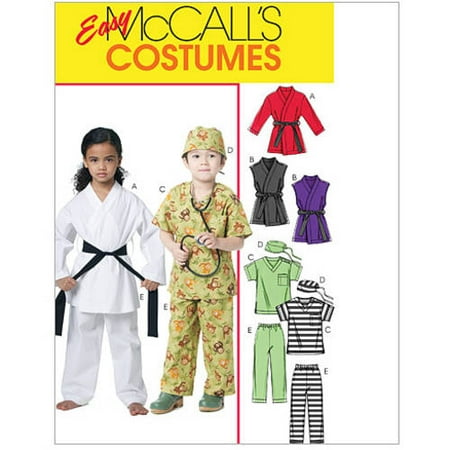 McCall's Children's, Boys' and Girls' Costumes, CL (6, 7, 8)