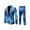 Blue%GC100, variant on Carnival Mens 2 Peice Suit Set Casual Dress Suits for Men Tie Dye One Button Blazer Jacket Pants Elegant Business Wedding Party Outfits