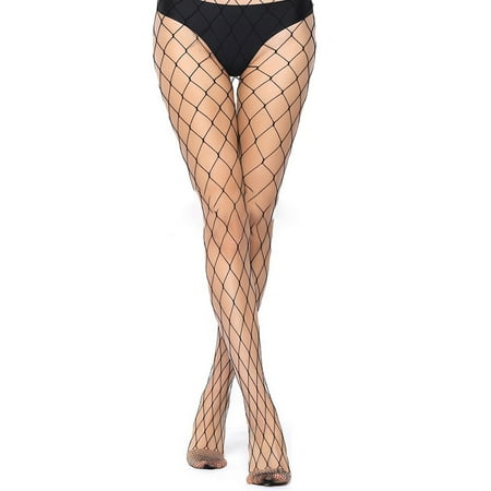

Women Sexy Hollow Out Fishnet Tights Stockings High Waist Mesh Party Pantyhose