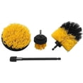 thumbnail image 5 of Drill Brush, Power Scrubber Cleaning Brush Attachment Set All Purpose Scrub Brush and 1× Extendable Rod for Grout, Floor, Tub, Shower, Tile, Bathroom and Kitchen, Drill Not Included (4PACK), 5 of 5