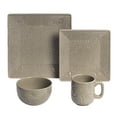 thumbnail image 2 of HiEnd Accents  16-Piece Savanah Dishes Set  Taupe, 2 of 2