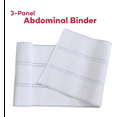 thumbnail image 3 of Dealmed Abdominal Binder, Compression Wrap, Support Belt for Lower Waist (3 Panel, 9", X-Large, 75" - 90"), 3 of 9