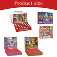 thumbnail image 3 of Christmas Advent Calendar Puzzle 1000 Pieces Puzzle Toy Advent Calendar Christmas Advent Calendar Christmas Puzzles Countdown Calendar For Home Parties Decorations, 3 of 9