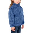 thumbnail image 5 of Rvasteizo Boys Fleece Jacket Solid Zip Up Long Sleeve Warm Casual Coat for 1 to 10Years, 5 of 5