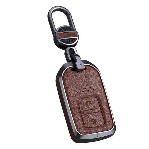 Compatible Key Fob Cover for Jeep Grand Cherokee Dodge Charger Challenger Durango Journey Dart Chrysler 300 Key Case Holder Protector Metal Keychain