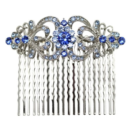 Gorgeous Crystal Hair Comb Bridesmaid Wedding Party (Best Comb For 4c Hair)