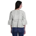 thumbnail image 2 of Moomaya Hauts Boho en Coton Blouses Décontractées d'Été Col Rond T-Shirt, 2 of 4