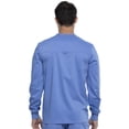 thumbnail image 4 of Cherokee Workwear Revolution Men Warm Up Scrubs Jacket Snap Front WW380, 4 of 5