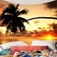 thumbnail image 2 of simhoa 3D Wall Hanging Tapestry Home Decoration Sunset Pattern For Living Room S S, 2 of 8