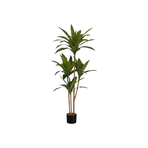 Monarch - Plante Artificielle pour Maison, Bureau - Arbre de dracanea - 51.18 Po - Vert