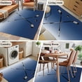 thumbnail image 6 of Navy Blue Ice Hockey Area Rugs 4x6 for Living Room, Winter Sports Ball Games Ombre Non Slip Washable Rug Runner, Low Pile Indoor Floor Carpet Mat Bathroom Rugs for Bedroom, Kids Room, 6 of 9