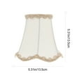 thumbnail image 2 of 1pc Dustproof Lampshade Cloth Lamp Cover Lamp Accessory for Hotel Home, 2 of 9