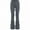 Grey, variant on Girls Yoga Pants with Pockets High Waisted Flare Leggings Bell Bottom Yoga Dress Pants Seamless Bootcut Pants