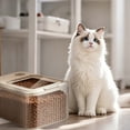 thumbnail image 5 of Airtight Pet Food Storage Container, BPA-Free Large Capacity Dog Food Bin, Sealed Storage Bucket Keeps Kibble, Bird Seed and Pet Treats Fresh, 5 of 6