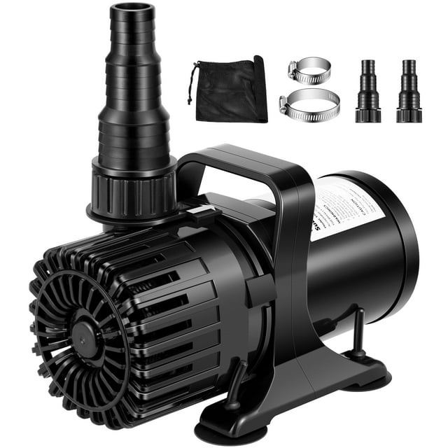 Bomba de Agua VIVOHOME 100W 1800GPH Elevación Ajustable de 4.2 m